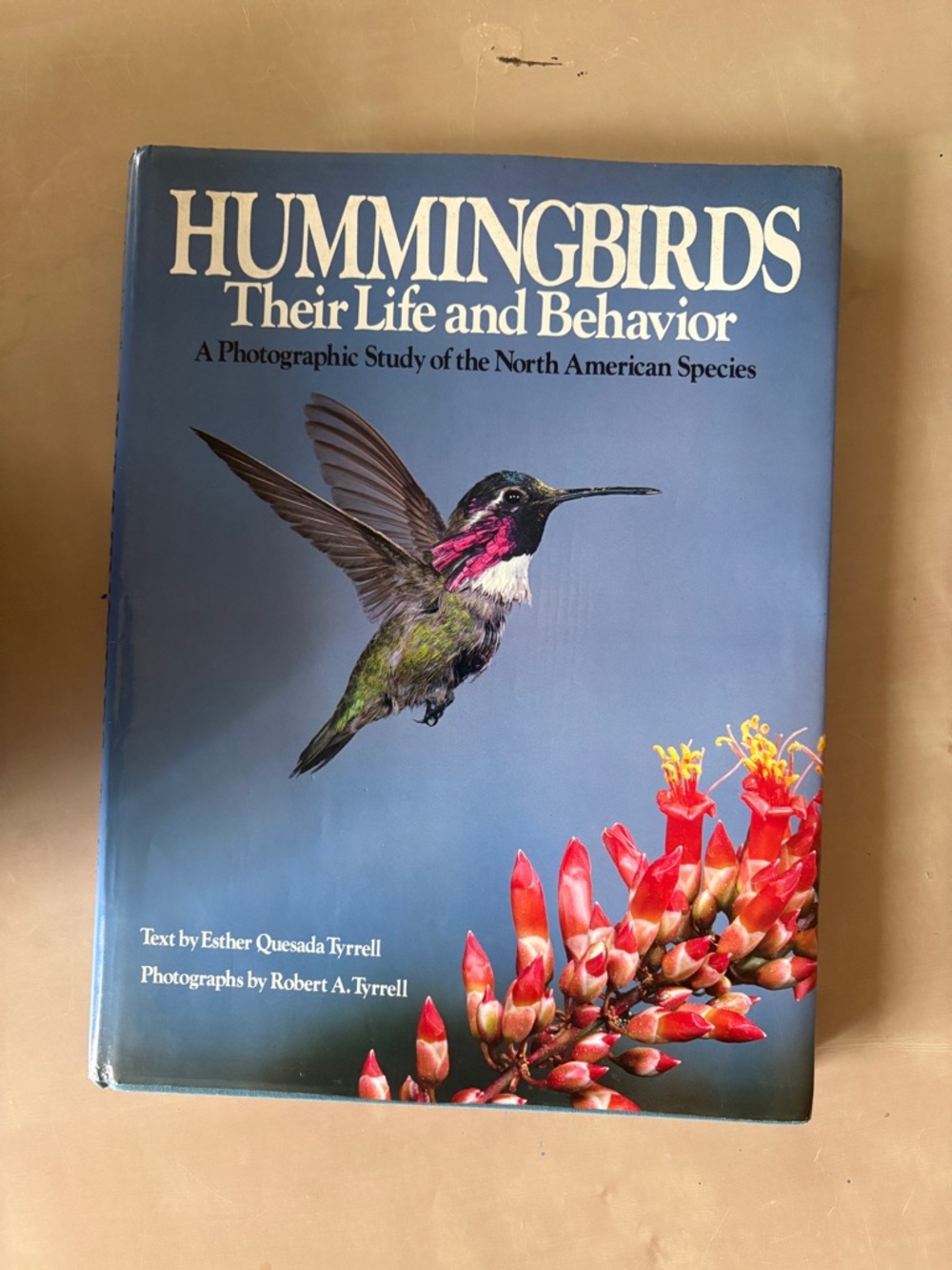 Hummingbirds: Their Life and Behavior - Blue HardCover Photographic Study Book